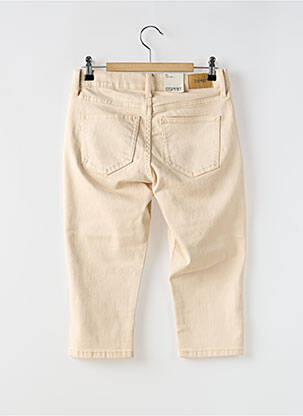 Corsaire tissage denim taille normale beige ESPRIT femme