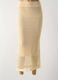 Jupe longue taille haute beige ESPRIT femme