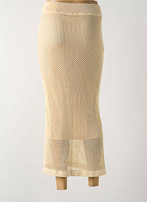 Jupe longue taille haute beige ESPRIT femme
