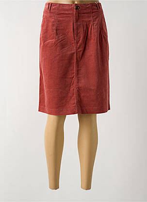 Jupe mi-longue stretch rouge ESPRIT femme