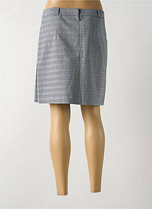 Jupe courte taille à pinces gris ESPRIT femme