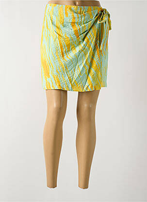Jupe courte doublure vert ESPRIT femme