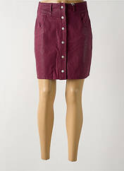 Jupe courte violet C'EST BEAU LA VIE pour femme seconde vue