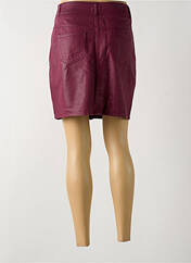 Jupe courte violet C'EST BEAU LA VIE pour femme seconde vue