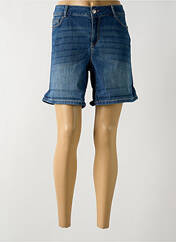 Short bleu C'EST BEAU LA VIE pour femme seconde vue