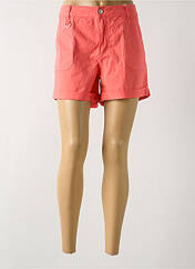 Short orange C'EST BEAU LA VIE pour femme seconde vue