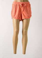 Short orange VILA pour femme seconde vue