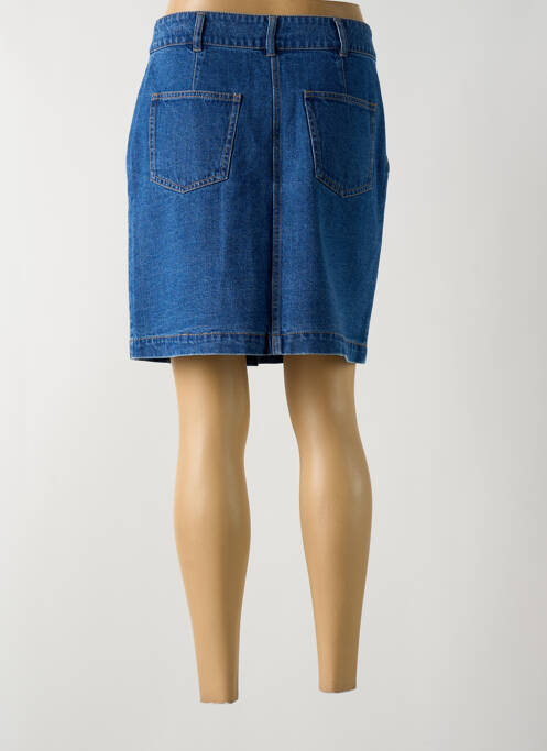 Jupe courte bleu C'EST BEAU LA VIE pour femme