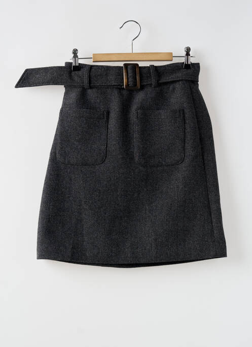 Jupe courte gris C'EST BEAU LA VIE pour femme