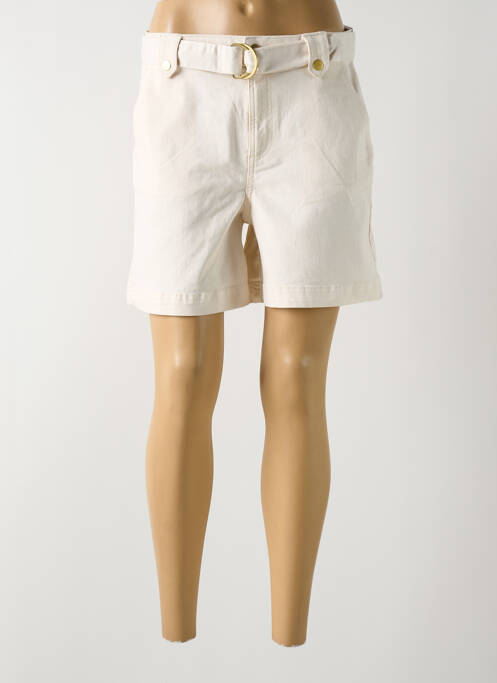 Short beige VILA pour femme