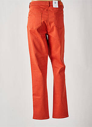 Pantalon slim poches orange C'EST BEAU LA VIE femme