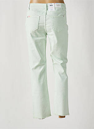 Jeans coupe droite sélection denim taille normale vert C'EST BEAU LA VIE femme