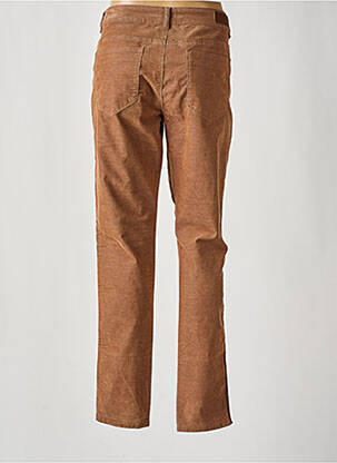 Pantalon coupe droite taille normale beige C'EST BEAU LA VIE femme