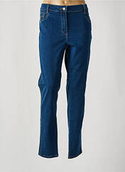 Jeans coupe droite bleu C'EST BEAU LA VIE pour femme seconde vue