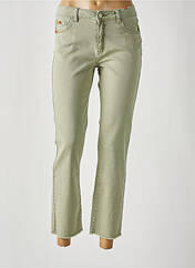 Pantalon 7/8 vert C'EST BEAU LA VIE pour femme seconde vue