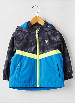 Parka poches a capuche bleu ZIENER garçon