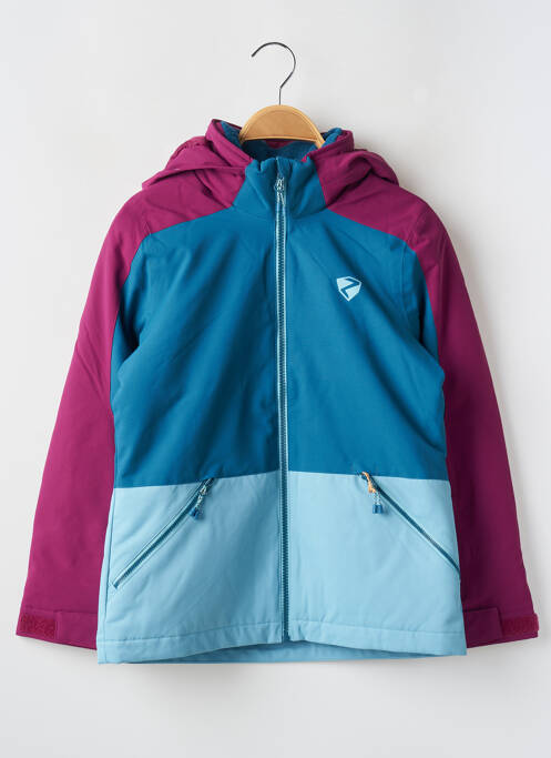 Parka bleu ZIENER pour enfant