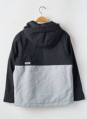Parka poches a capuche noir ZIENER garçon