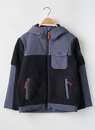 Parka poches a capuche gris ZIENER garçon