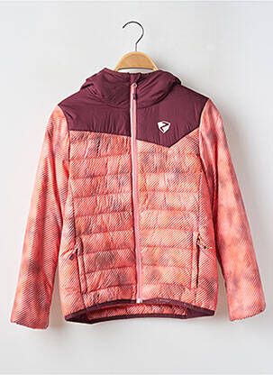 Doudoune poches a capuche rose ZIENER fille
