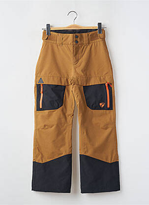 Pantalon droit multipoches taille ajustable marron ZIENER garcon