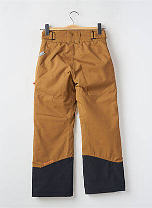 Pantalon droit multipoches taille ajustable marron ZIENER garcon