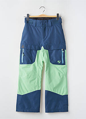 Pantalon droit multipoches taille ajustable bleu ZIENER enfant