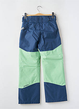 Pantalon droit effet matière satinée taille ajustable bleu ZIENER enfant