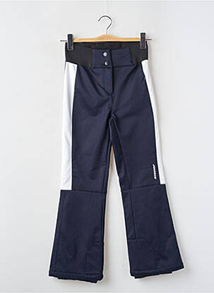 Pantalon droit tissage jersey taille élastique bleu ZIENER enfant