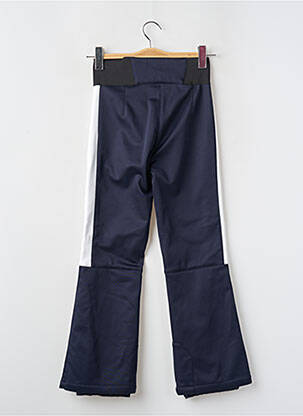 Pantalon droit tissage jersey taille élastique bleu ZIENER enfant