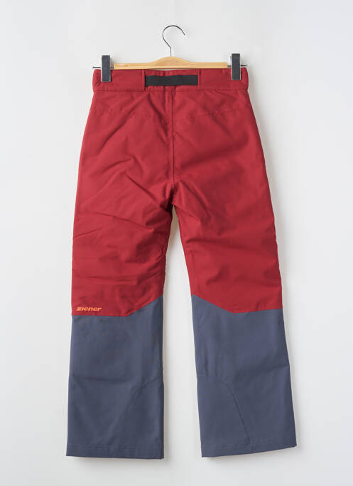 Pantalon droit rouge ZIENER pour garçon