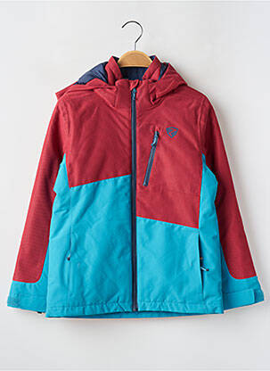 Parka poches a capuche rouge ZIENER garçon