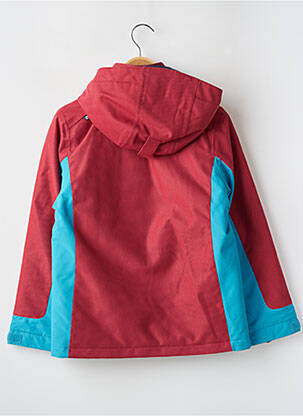 Parka poches a capuche rouge ZIENER garçon