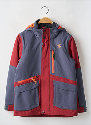 Parka poches a capuche gris ZIENER garçon