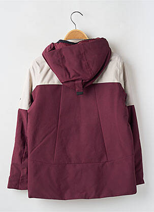 Parka fermeture zippée sur le devant a capuche violet ZIENER fille