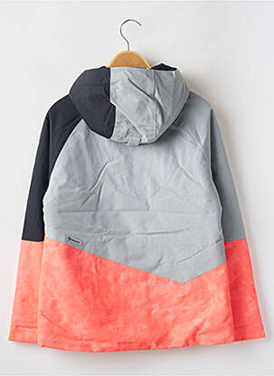 Parka poches a capuche orange ZIENER garçon