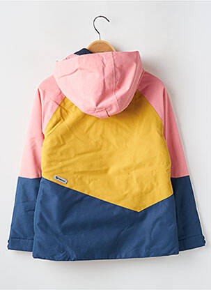 Parka fermeture zippée sur le devant a capuche bleu ZIENER fille