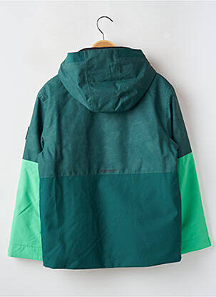 Parka poches a capuche vert ZIENER garçon