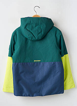 Parka poches a capuche vert ZIENER garçon