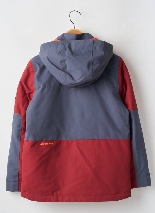 Parka poches a capuche gris ZIENER garcon
