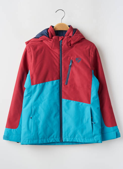 Parka rouge ZIENER pour garçon
