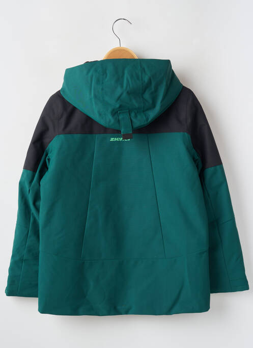 Parka vert ZIENER pour garçon