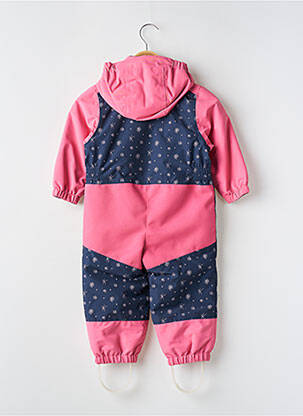 Combi-pantalon imprimé fantaisie manches longues rose ZIENER fille