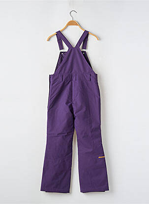 Salopette poches fines bretelles violet ZIENER fille