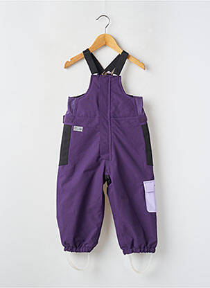 Combi-pantalon resserrée sur le bas fines bretelles vert ZIENER fille