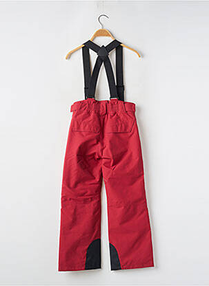 Pantalon droit resserrée sur le bas taille ajustable rouge ZIENER enfant