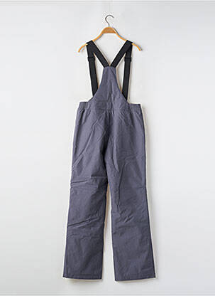 Pantalon droit fermeture zippée sous rabat pressionné taille élastique gris ZIENER garçon