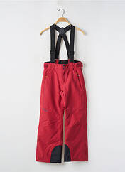 Pantalon droit rouge ZIENER pour enfant seconde vue
