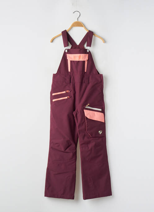 Salopette rouge ZIENER pour fille