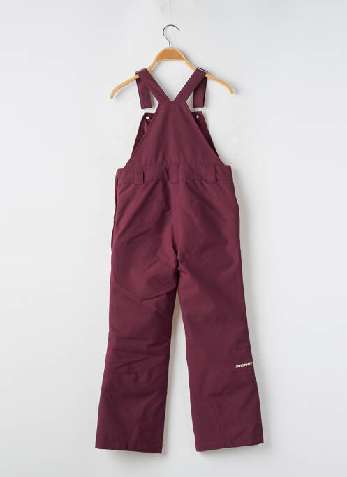 Salopette rouge ZIENER pour fille